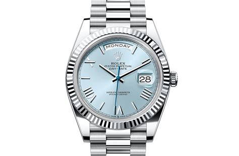 rolex day-date 40 platin preis|More.